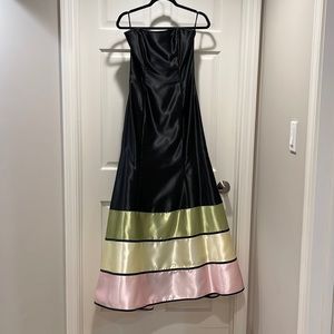 Womens JESSICA McCLINTOCK Mermaid Strapless Dress Black